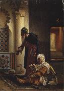 Arabs at Prayer Nouy, Jean Lecomte du